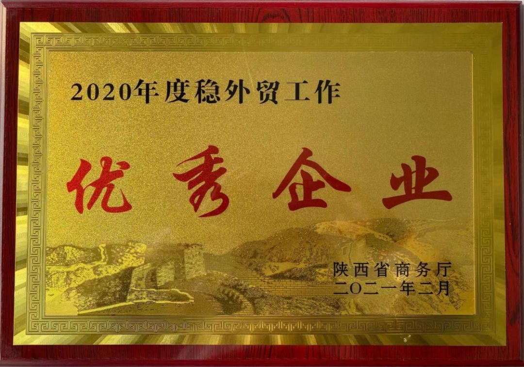 欧博游戏健康控股子公司——汉江药业荣获陕西省2020年度“两稳一促”优秀企业